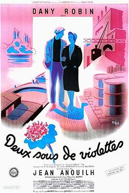 Movie poster for Two Pennies Worth of Violets (1951)