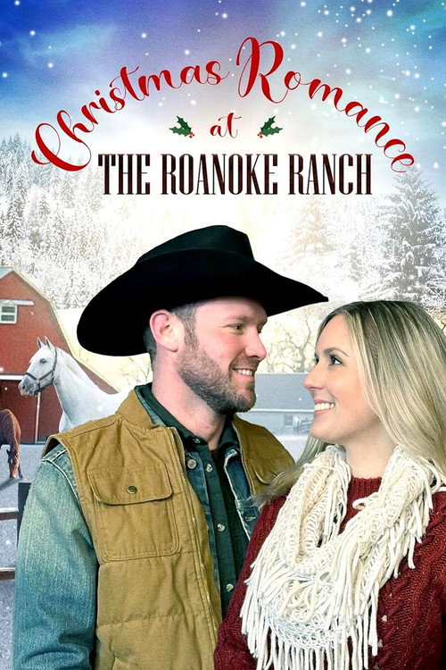 Movie poster for Christmas Romance at the Roanoke Ranch (2024)