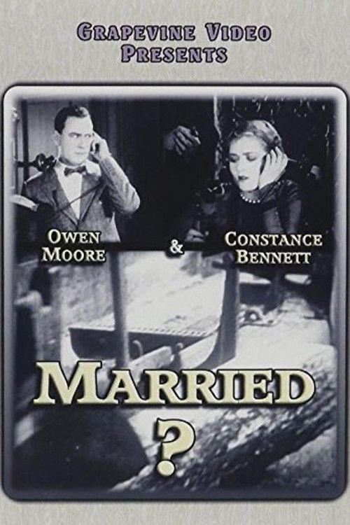 Movie poster for Married? (1926)