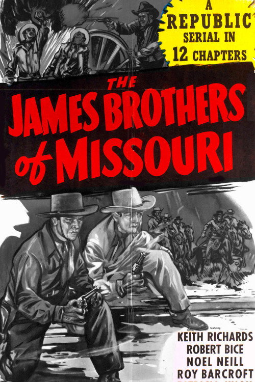 Movie poster for The James Brothers of Missouri (1949)
