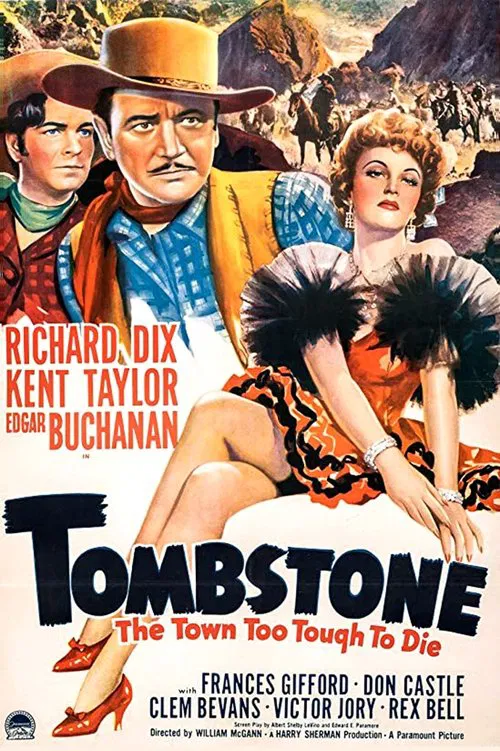 Movie poster for Tombstone: The Town Too Tough to Die (1942)