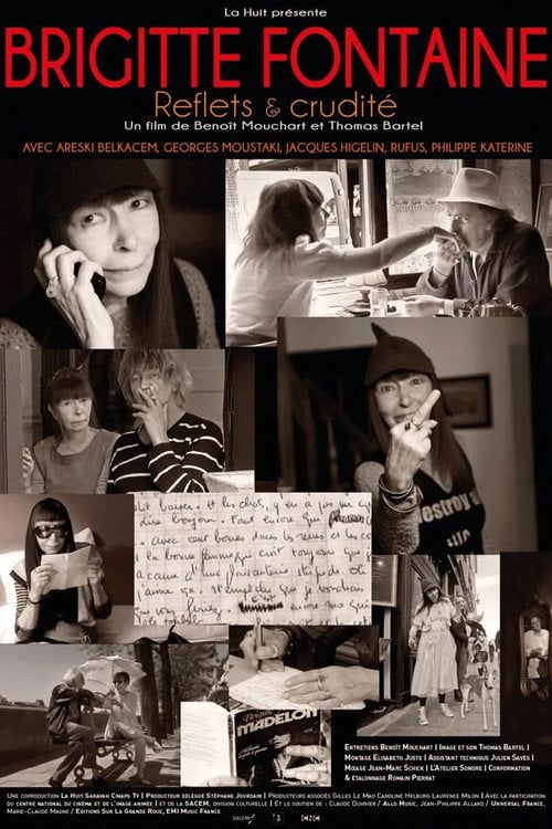 Movie poster for Brigitte Fontaine : Reflets et crudité (2013)