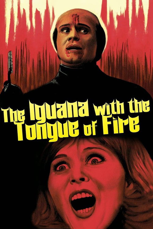Movie poster for The Iguana with the Tongue of Fire (1971)