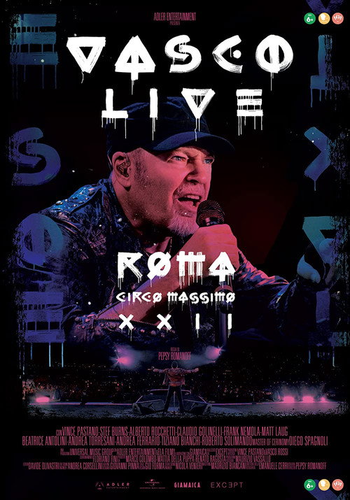 Movie poster for Vasco Live - Circo Massimo Roma (2022)