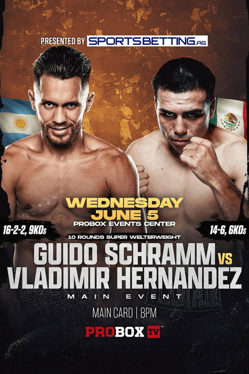 Movie poster for Guido Emmanuel Schramm vs. Vladimir Hernandez (2024)