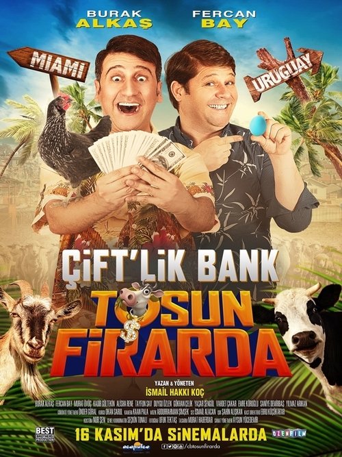 Movie poster for Çift'lik Bank: Tosun Firarda (2018)