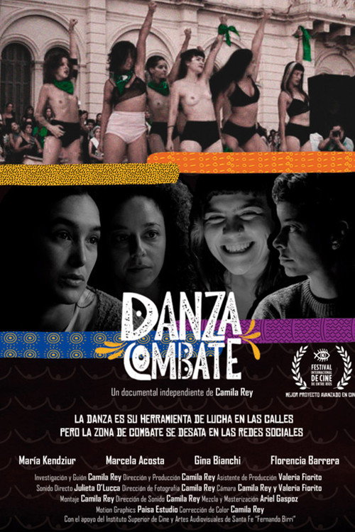 Movie poster for Danza combate (2021)