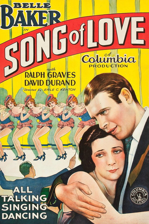 Movie poster for Song of Love (1929)