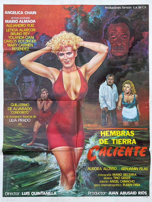 Movie poster for Hembras De Tierra Caliente (1991)