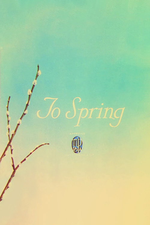 Movie poster for To Spring (1936)
