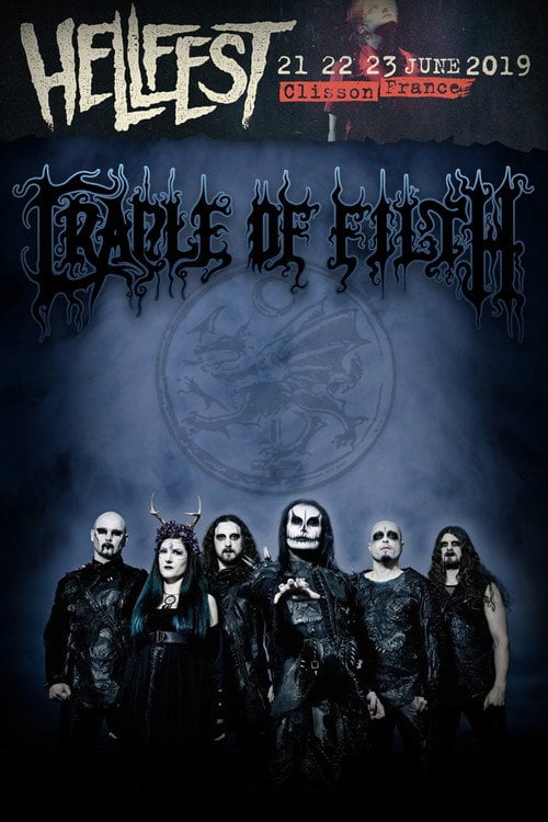 Movie poster for Cradle of Filth: Hellfest (2019)