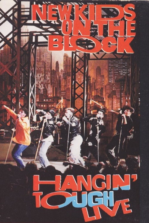 Movie poster for New Kids On The Block: Hangin' Tough Live (1989)