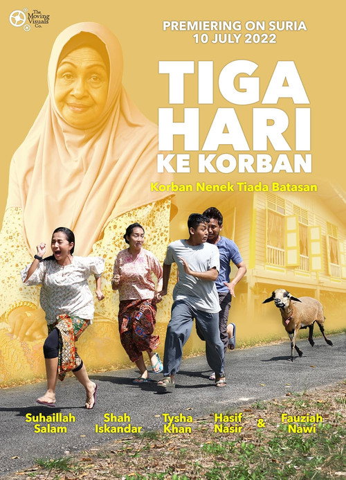 Movie poster for Tiga Hari Ke Korban (2022)
