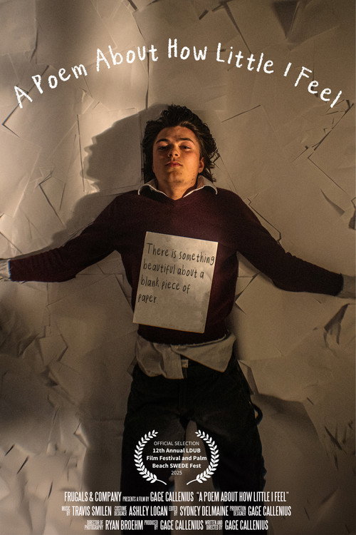 Movie poster for A Poem About How Little I Feel (2025)