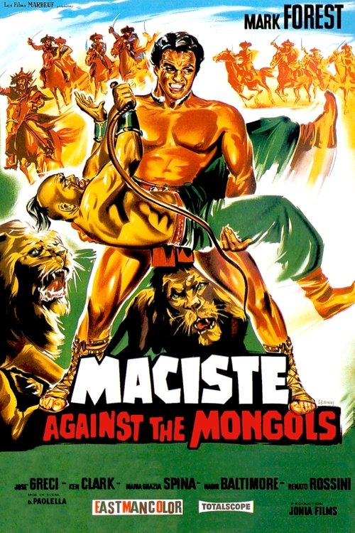 Movie poster for Hercules Against the Mongols (1963)