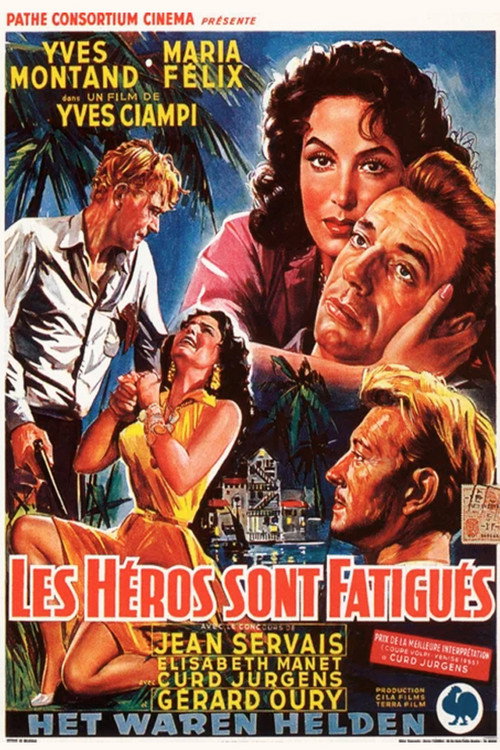 Movie poster for Heroes and Sinners (1955)