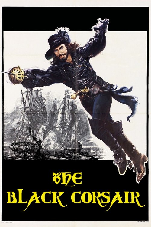 Movie poster for The Black Corsair (1976)