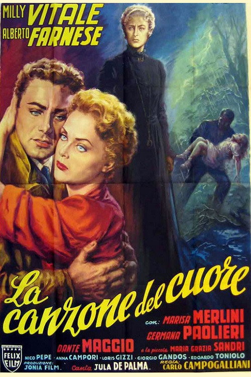 Movie poster for La canzone del cuore (1955)