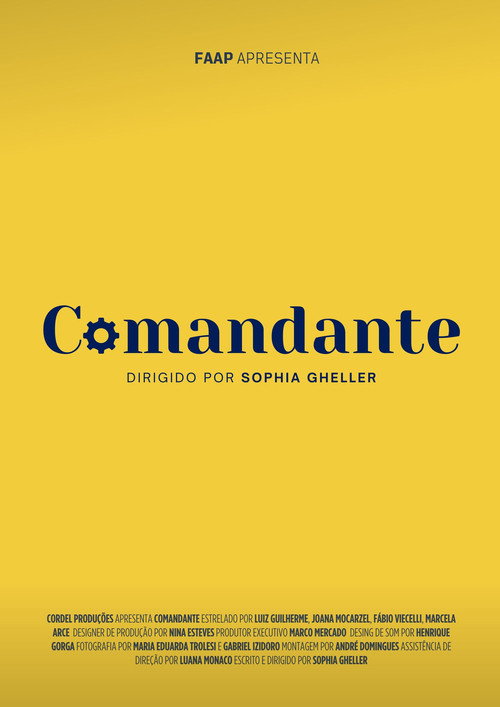 Movie poster for Comandante (2025)