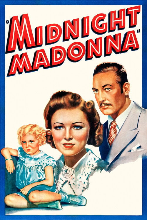 Movie poster for Midnight Madonna (1937)