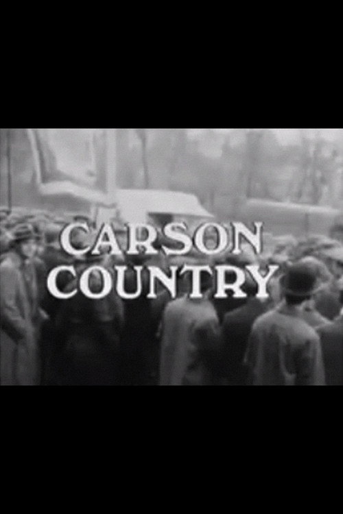 Movie poster for Carson Country (1972)