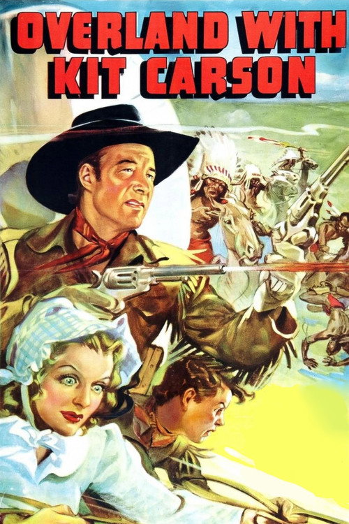 Movie poster for Overland with Kit Carson (1939)