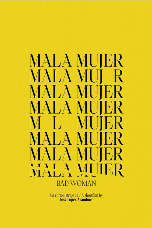 Movie poster for Mala mujer