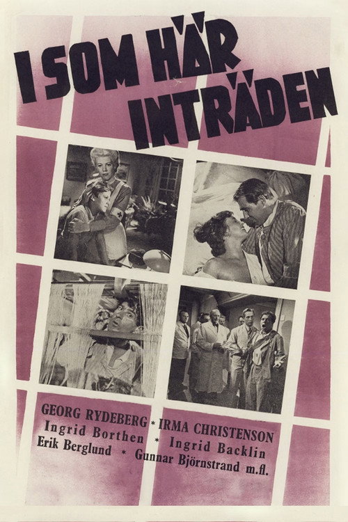 Movie poster for You Who Are About to Enter (1945)