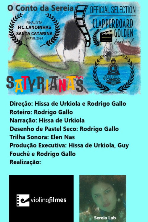 Movie poster for O Conto da Sereia (2020)