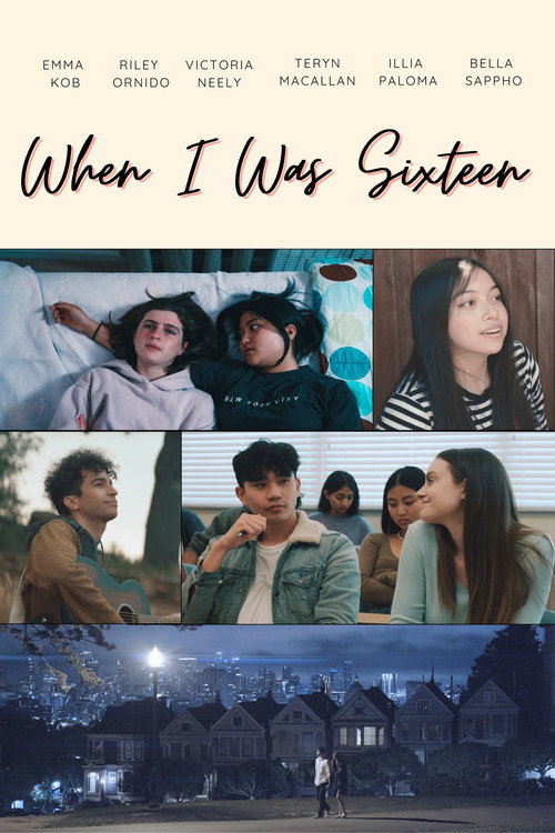 Movie poster for When I Was Sixteen
