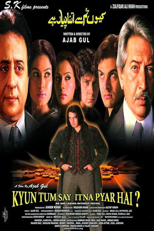 Movie poster for Kyun Tumse Itna Pyar Hai (2005)