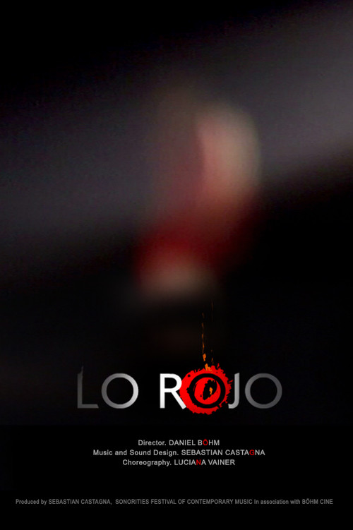 Movie poster for Lo Rojo (2005)