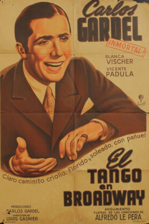 Movie poster for El tango en Broadway (1934)