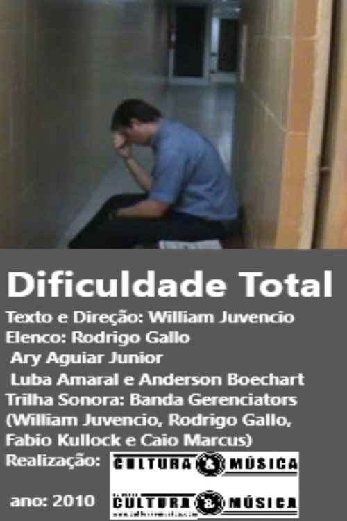 Movie poster for Dificuldade Total (2010)