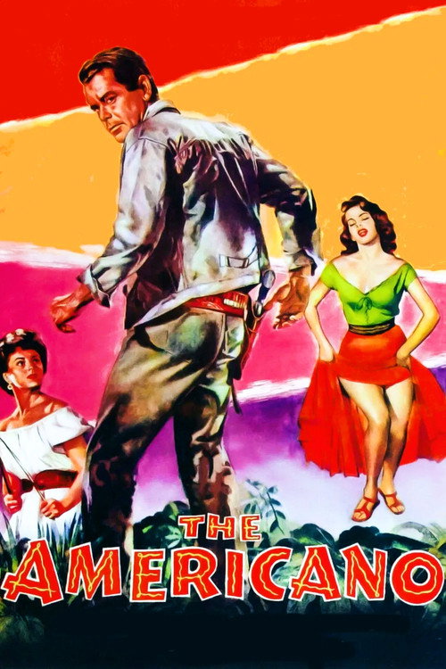 Movie poster for The Americano (1955)