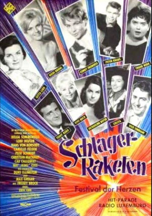 Movie poster for Schlager-Raketen (1960)