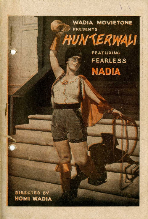 Movie poster for Fearless: The Hunterwali Story (1994)