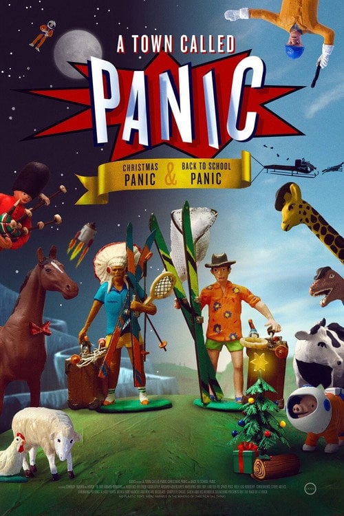 Movie poster for A Town Called Panic: Double Fun (2016)