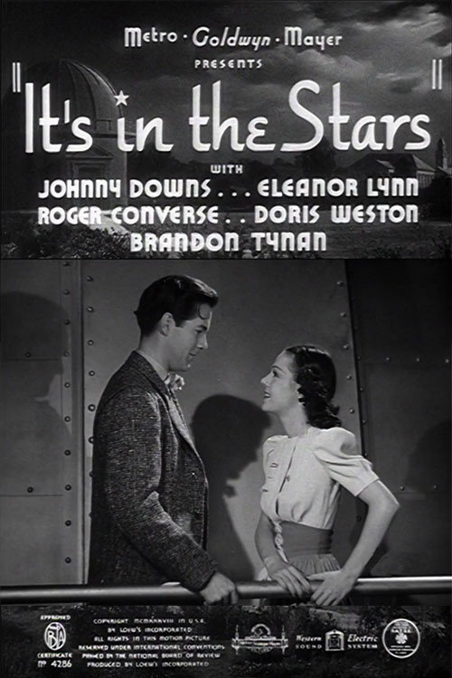 Movie poster for It's in the Stars (1938)