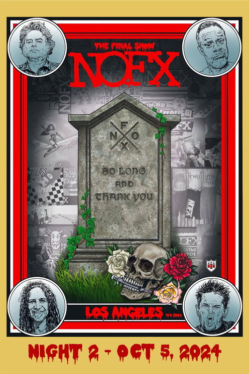 Movie poster for NOFX: The Final Show (Night 2) Oct 5, 2024 (2024)