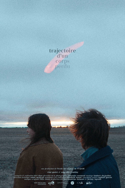 Movie poster for Trajectoire d'un corps perdu (2024)