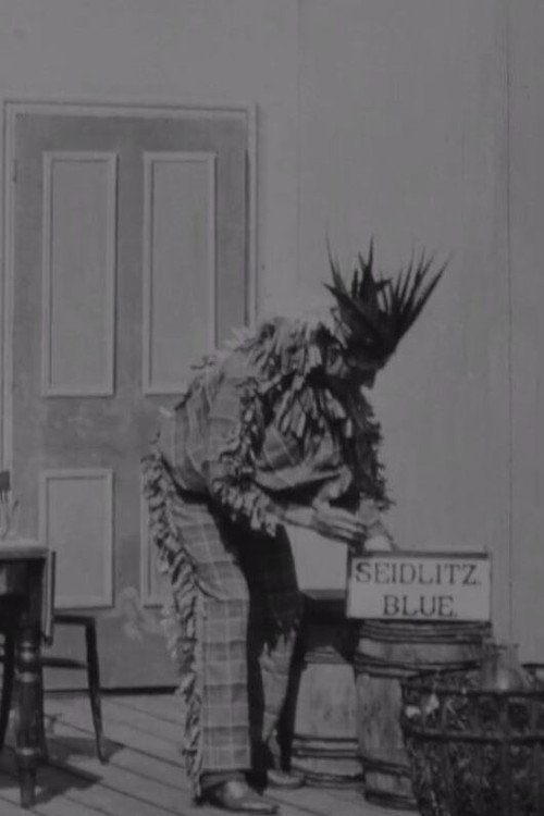 Movie poster for The Indian Chief and the Seidlitz Powder (1901)