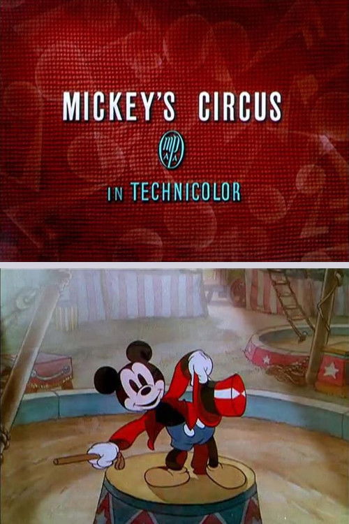 Movie poster for Mickey's Circus (1936)
