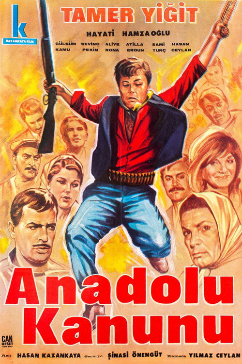 Movie poster for Anadolu Kanunu (1966)
