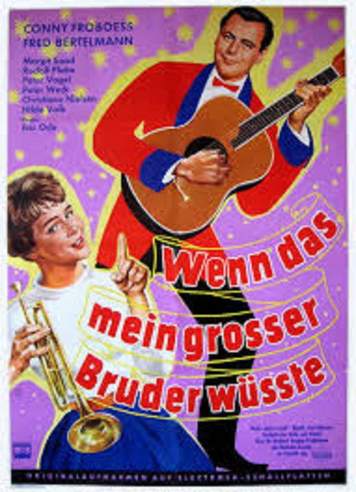 Movie poster for Wenn das mein großer Bruder wüßte (1959)