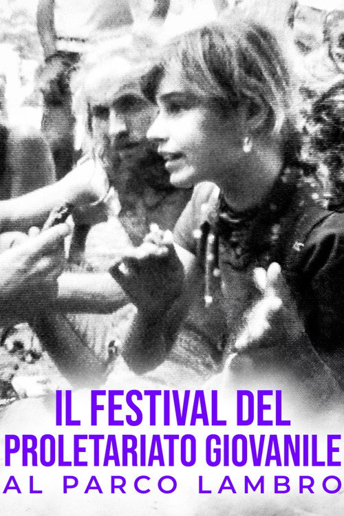 Movie poster for Il Festival del Proletariato Giovanile al Parco Lambro (1976)