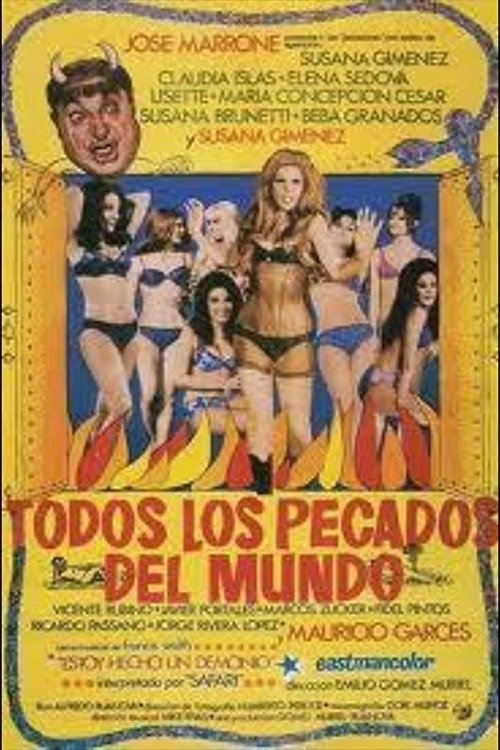 Movie poster for Todos los pecados del mundo (1972)