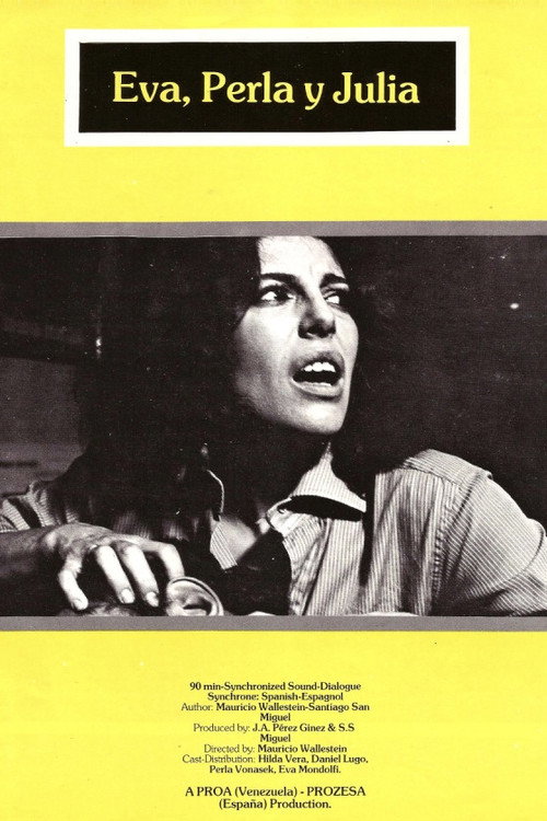Movie poster for Eva, Perla y Julia (1980)
