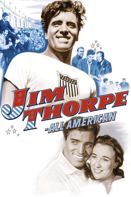 Movie poster for Jim Thorpe – All-American (1951)