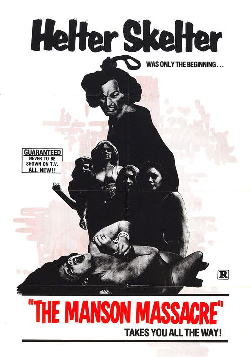 Movie poster for The Manson Massacre (1971)